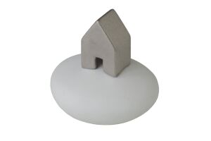  Zielenhuisje urn - grijs (mini)