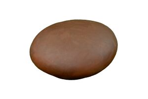  Kiezel urn 2L - Bruin