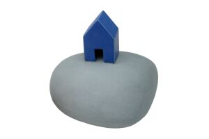  Zielenhuisje urn 0,85L - Blauw