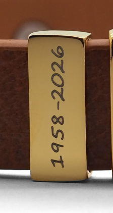 schmaler Edelstahlcharm