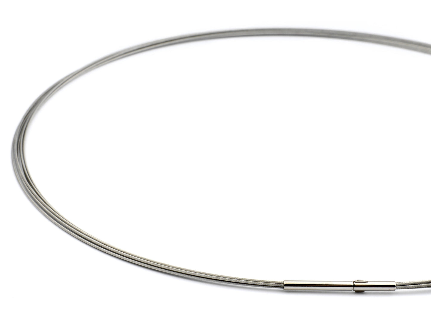 Edelstahlcollier 23-rangig